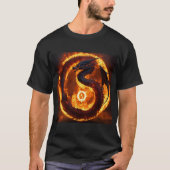 Inferno Guardian - Die majestätische Flamme T-Shirt (Vorderseite)