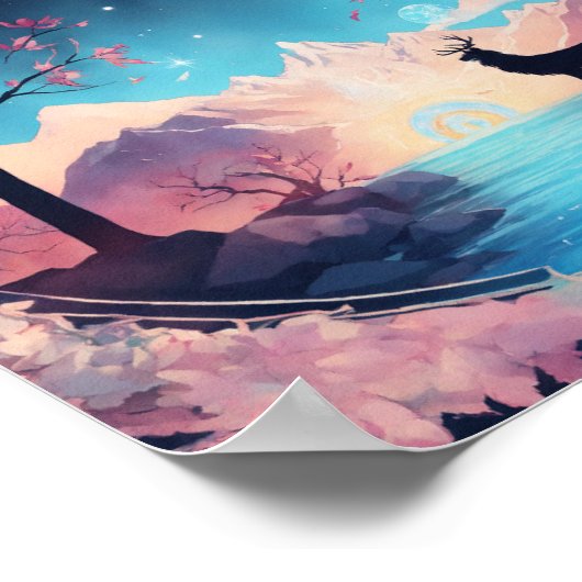 Inferno Guardian: farbenfrohe Hintergrundbilder Ta Poster (Ecke)