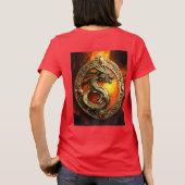 Inferno Guardian: T - Shirt des Fierce Dragon (Rückseite)