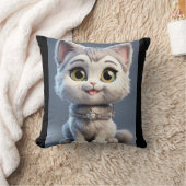 Inferno Kitten: Blazing Protection Kissen (Decke)