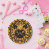 Inferno Kitty Mandala Pappteller (Party)