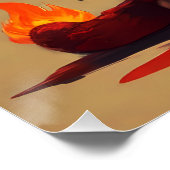 Inferno Kitty Poster (Ecke)