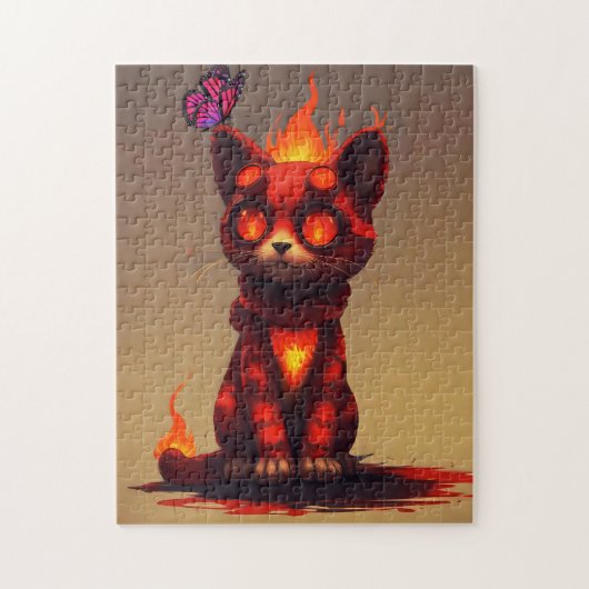 Inferno Kitty Puzzle (Vertikal)