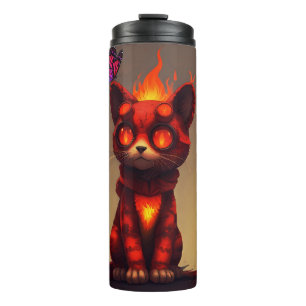 Inferno Kitty Thermosbecher