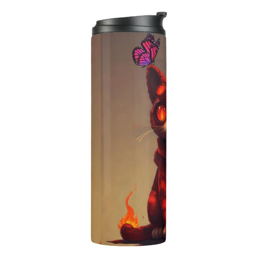 Inferno Kitty Thermosbecher (Nach links gedreht)