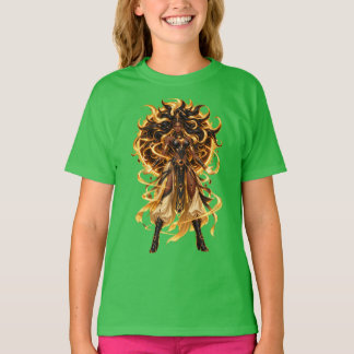 Inferno-Krieger Fantasy-T-Shirt T-Shirt