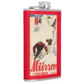 Inferno läuft förderndes Plakat Flachmann (Rechts)