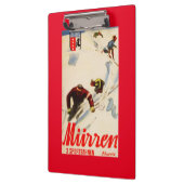 Inferno läuft förderndes Plakat Klemmbrett (Links)