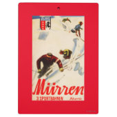 Inferno läuft förderndes Plakat Klemmbrett (Rückseite)