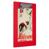 Inferno läuft förderndes Plakat Klemmbrett (Rechts)