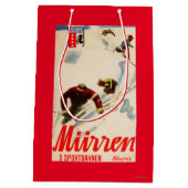 Inferno läuft förderndes Plakat Mittlere Geschenktüte (Rückseite)