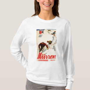 Inferno läuft förderndes Plakat T-Shirt