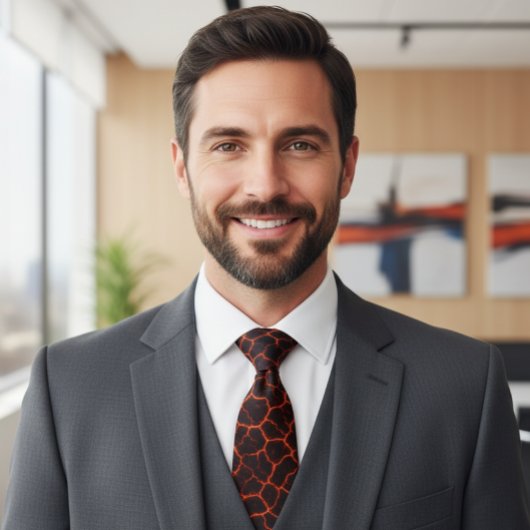 Inferno Lava Flow Krawatte