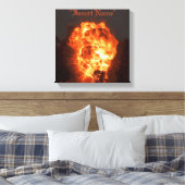 Inferno Leinwanddruck (Insitu (Schlafzimmer))