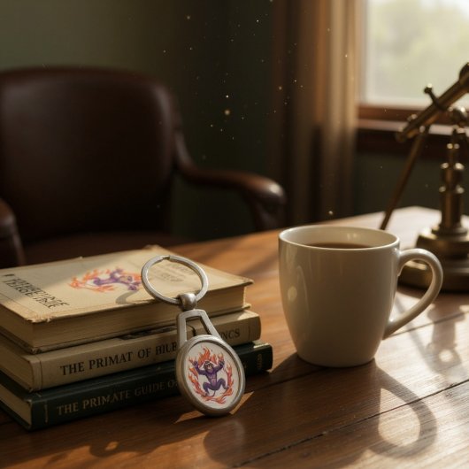 Inferno Monkey Schlüsselanhänger