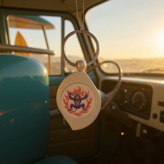 Inferno Monkey Schlüsselanhänger