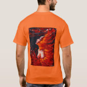 Inferno Muse" Herren T-Shirt (Rückseite)