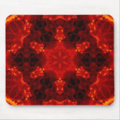 Inferno Nexus - Fiery Kaleidoskop Art Mousepad (Vorne)