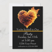 Inferno of Fun Ultimate Fire Party Einladung! Einladung (Vorderseite)