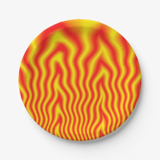 Inferno Pappteller (Vorderseite)