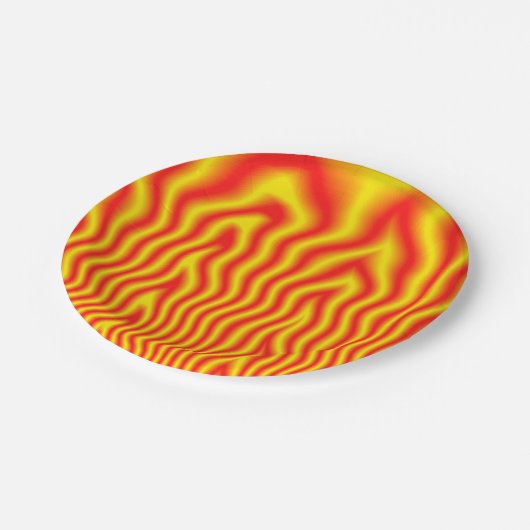 Inferno Pappteller (Schrägansicht)