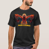🔥 Inferno-Phoenix-Krieger - Epische Flamme T-Shirt (Vorderseite)
