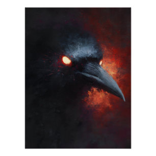 Inferno-Raben-Profil Poster