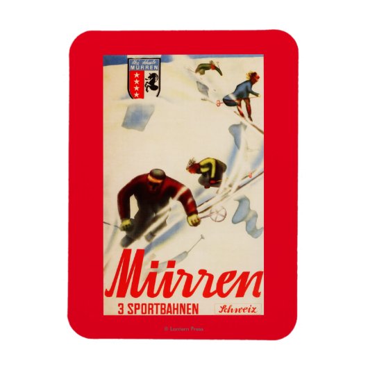 Inferno Races Promotionplakat Magnet (Vertikal)