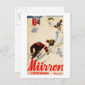 Inferno Races Promotionplakat Postkarte (Vorne/Hinten)