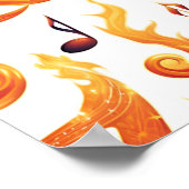 Inferno Rhythmus Poster (Ecke)