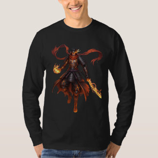 Inferno Ronin Flammenkrieger-Shirt T-Shirt