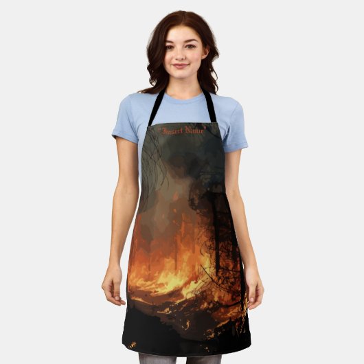 Inferno Schürze (Getragen)