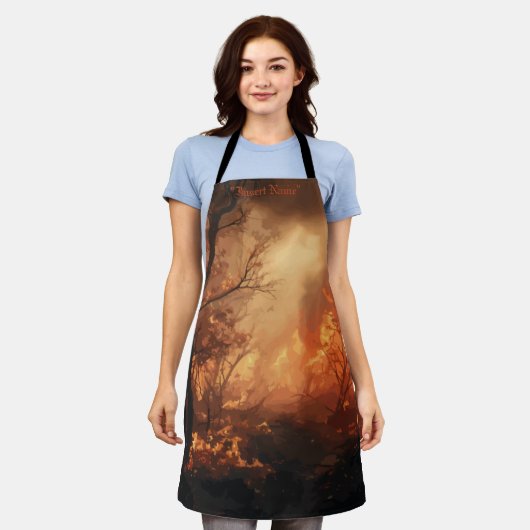 Inferno Schürze (Getragen)