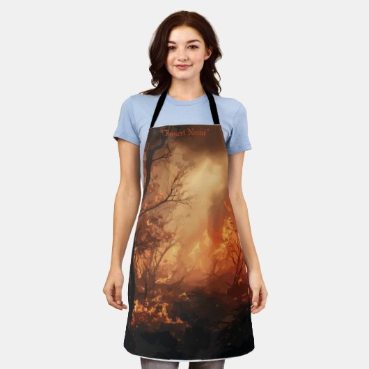 Inferno Schürze (Getragen)