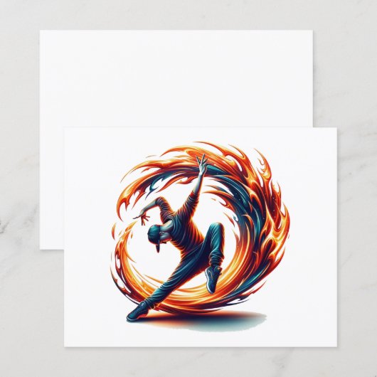 Inferno Spin - Den Geist des Breakdance (Vorne/Hinten)