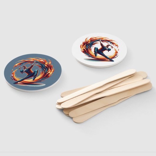 Inferno Spin - Den Geist des Breakdance Fächer (Non-assembled)