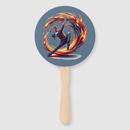 Inferno Spin - Den Geist des Breakdance Fächer (Vorderseite)