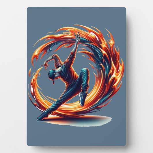 Inferno Spin - Den Geist des Breakdance Fotoplatte (Vorderseite)