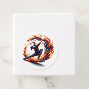 Inferno Spin - Den Geist des Breakdance Geschenkanhänger