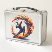 Inferno Spin - Den Geist des Breakdance Metall Brotdose (Vorderseite)