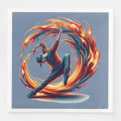 Inferno Spin - Den Geist des Breakdance Serviette (Vorderseite)