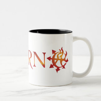Inferno-Tasse #1 Zweifarbige Tasse
