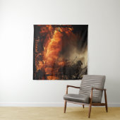 Inferno Wandteppich (Beispiel (Horizontal))