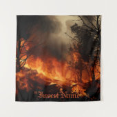 Inferno Wandteppich (Vorderseite)