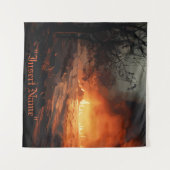 Inferno Wandteppich (Vorderseite (Horizontal))