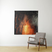 Inferno Wandteppich (Beispiel (Horizontal))
