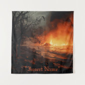 Inferno Wandteppich (Vorderseite)