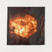 Inferno Wandteppich (Vorderseite (Horizontal))