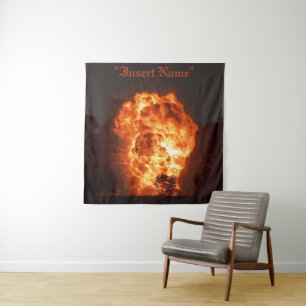 Inferno Wandteppich