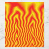 Inferno Weinetikett (Einzelnes Label)